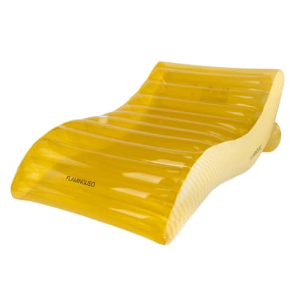 Chaise Longue Gonflable Géante Lama - Flotteur Piscine & Plage 160x130 Cm, Adulte, Vinyle Robuste + Kit Réparation