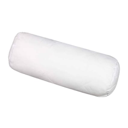 Almohada rulo cojin de fibra hueca siliconada tacto plumón 90x20