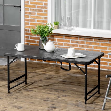Table Jardin Aluminium Table Pliante Camping Jardin 6 Personnes - Aluminium Réglable Avec Sac De Transport Table Hauteur Réglable 58-73cm Table Jardin Aluminium Table Pliante Camping Jardin 6 Personnes - Aluminium Réglable Avec Sac De Transport Table Hauteur Réglable 58-73cm