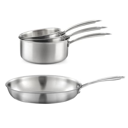 Arca Set 3 Padelle Stonegourmet Con Spatola Diametro 20 Cm Colore Nero 8057960803211