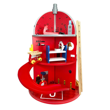 Télécharger fichier STL gratuit Caserne de pompiers à l'échelle HO