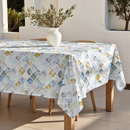 Stofftischdecke mehrfarbig 400x140 cm Pattern