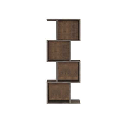 Lot De 4 étagères En Bois Gris Béton - 60 X 10 X 1,5 Cm, Pour Rangement Salon, Bureau, Cuisine