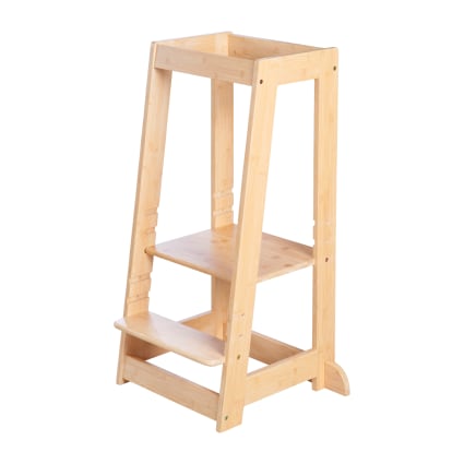 Tour apprentissage Montessori bambou pliable pour enfants 1 an