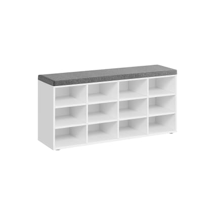 Panca Per Scarpe Di Design Con Cassettiera Per Ingresso Con Seduta Imbottita Elegante Scarpiera Per 3 Paia Di Pannelli 89004658