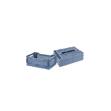 Set Di 6 Contenitori In Plastica Rigida Con Coperchio – Scatole Impilabili Da 6 Litri, Con Manici, Per Alimenti E Oggetti Vari - 4