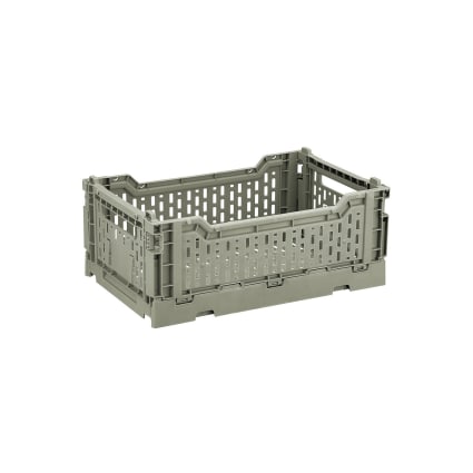Vegena 4 Scatole Pieghevoli In Plastica PP – 25,5x15x9,7 Cm – Ceste Portatutto Multicolore Per Organizzare Casa, Cucina, Giocattoli