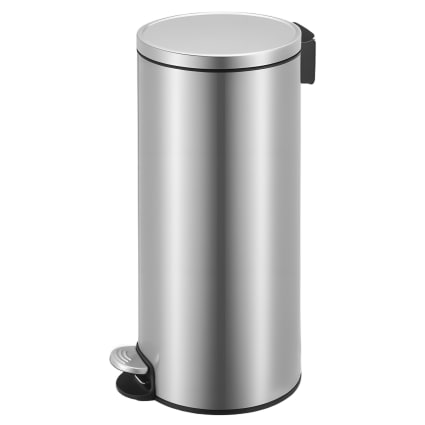Poubelle de cuisine 45L à pédale SIMPLEHUMAN Demi lune acier brossé