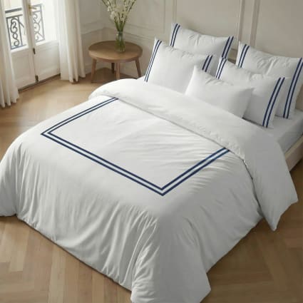 Juego De Cama Funda Nórdica 100% Algodón Modawave – Suave, Transpirable Y Elegante (3 Piezas, Varios Tamaños)