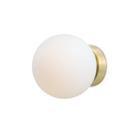 Wandleuchte Kugel Gold