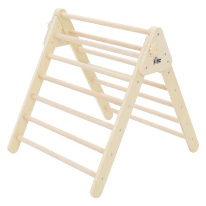 Joyz Toboggan pour Triangle d'Escalade avec 7 Prises, Bois Naturel Joyz Toboggan pour Triangle d'Escalade avec 7 Prises, Bois Naturel