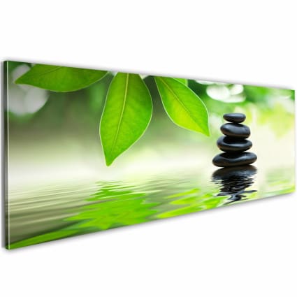 Tableau nature et zen 120 x 40 cm | Maisons du Monde
