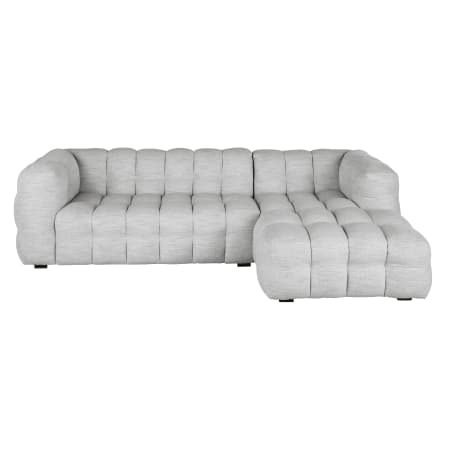 Canapé nuage d'angle droit 4/5 places gris clair chiné, Maisons du Monde