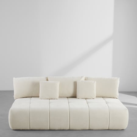 Canapé convertible 3 places beige, Maisons du Monde