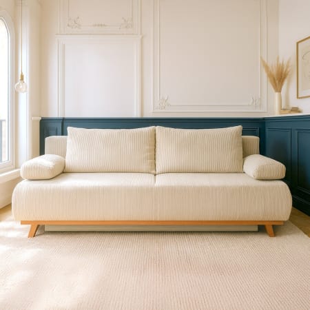 Canapé Laria · Beige Homifab