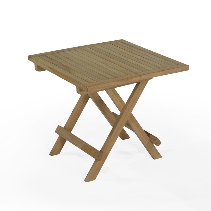 Extérieur Pliable Table à vin Pliant Pique-Plateau en bois