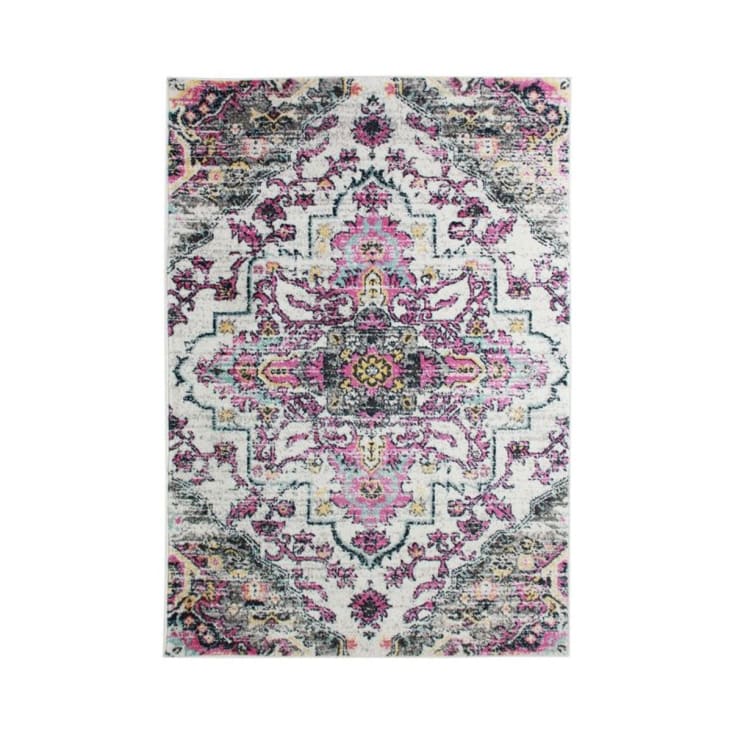 Salón alfombra pelo corto diseño alfombra oriental clásico adornos antiguos  crema