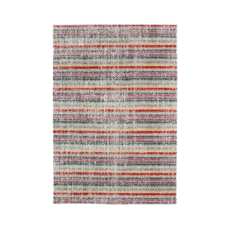 Alfombra de lana Jamal Beige/Gris 160x230 cm - Alfombra natural
