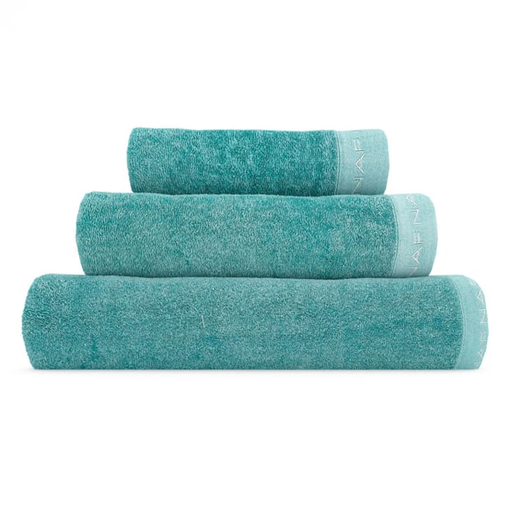 Toallas para baño Set de 4 Color Aqua 2 Toallas grandes y 2 toallas puqueñas
