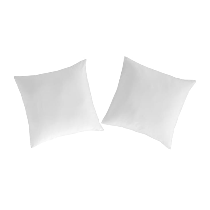 Taie d'oreiller blanc 60x60 cm TEX HOME RECYCLE à Prix Carrefour