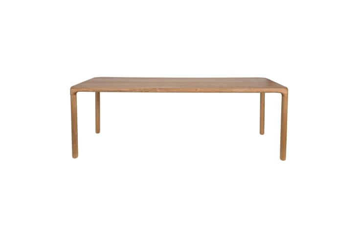 Table 220x90cm en bois beige