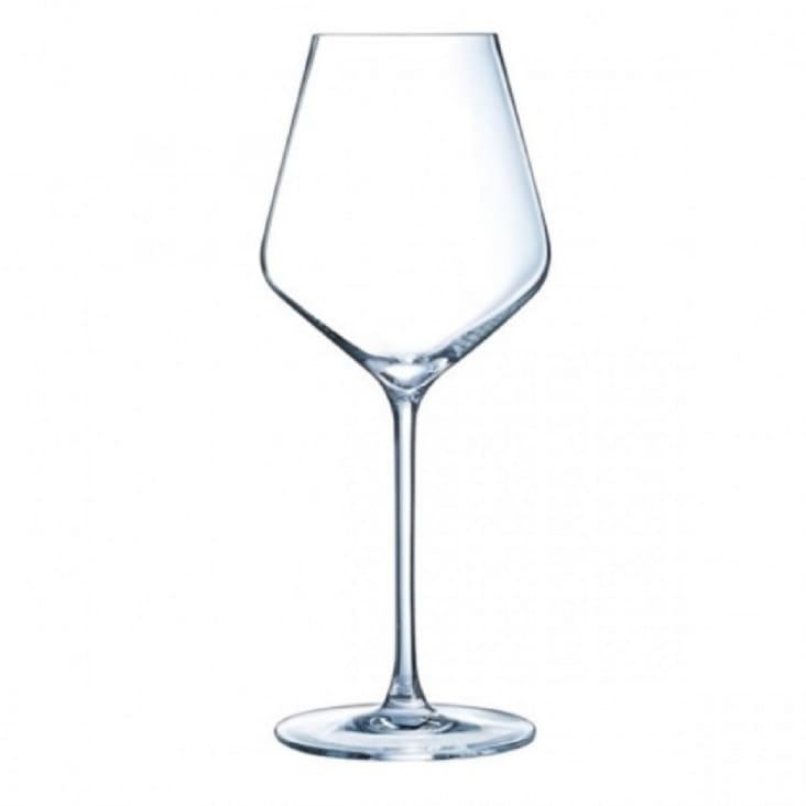 Verre à Vin Blanc Verre a Vin Original 450ml Lot de 6 Verres à Vin Blanc  Verres a Vin Degustation Durables & Lavable au La[717] - Cdiscount Maison