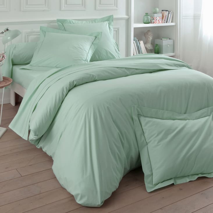 Housse De Couette STOF En Percale De Coton - 240x220 Cm - Certifiée Oeko-Tex - Modèle Jacinthe Dorée