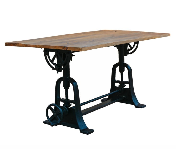 Tidyard Mobile TV In Legno Di Mango Massiccio E Ferro - 130x40x40 Cm, Stile Industriale - 6