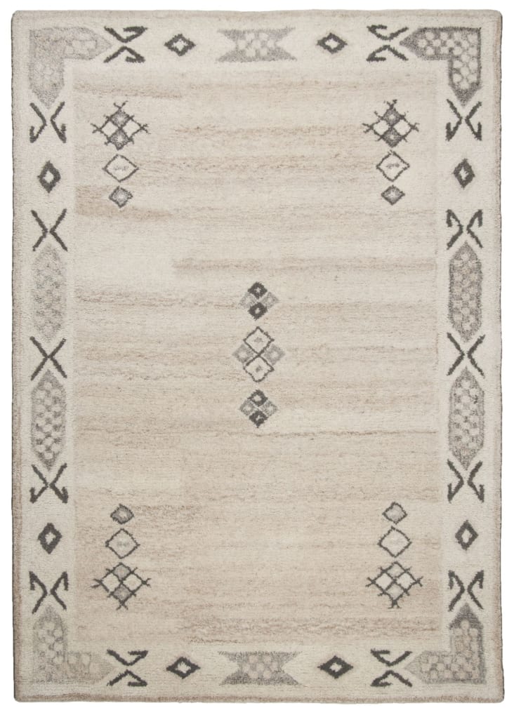 Tapis berbère en laine naturelle - Mélange 160x230 cm