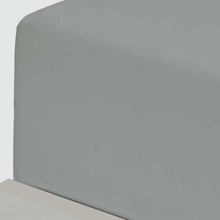 Lot De 6 Draps Housses Polycoton 160 X 200 Cm Bonnet 25 Cm Pour Matelas Jusqu'à 20 Cm