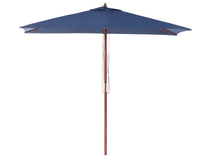 Ombrellone da giardino blu scuro 144 x 195 cm Flamenco