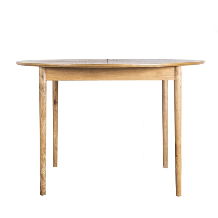Table à manger ronde extensible en bois ø120(170)-120cm Kave Home - COLLEEN