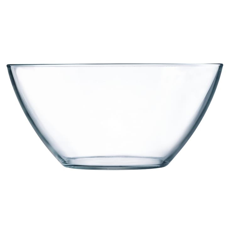 Saladier en verre transparent – La Benne Idée