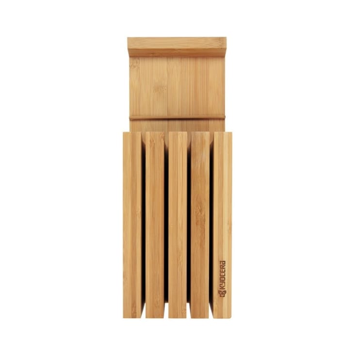 Bloc couteaux vide bois bambou 26x15x21 cm Deglon - 447465