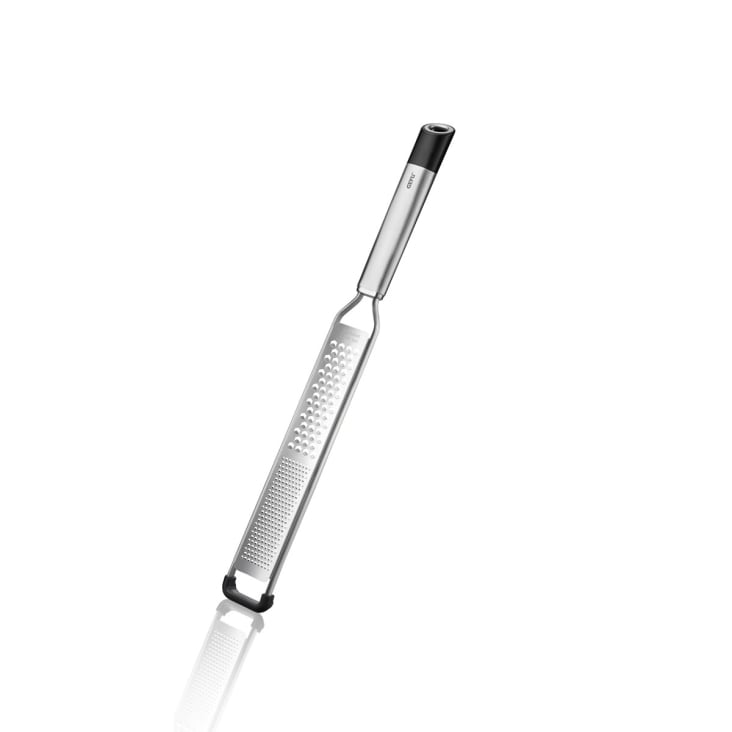 Grattugia Piatta KitchenCraft Con Manico - Acciaio Inox, 29 Cm, Colore Bianco