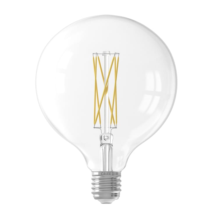 Ampoule déco filament LED dimmable E27 AMBRE FLEX 470 lumens en