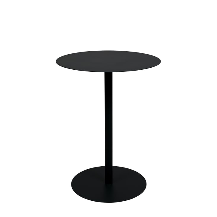 Bistrotisch aus Metall, schwarz Snow Maisons du Monde