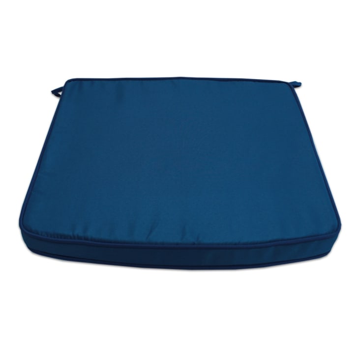 Amaca A Poltrona Vette Con Cuscino Blu - Struttura In Poliestere 100x65x105h Cm