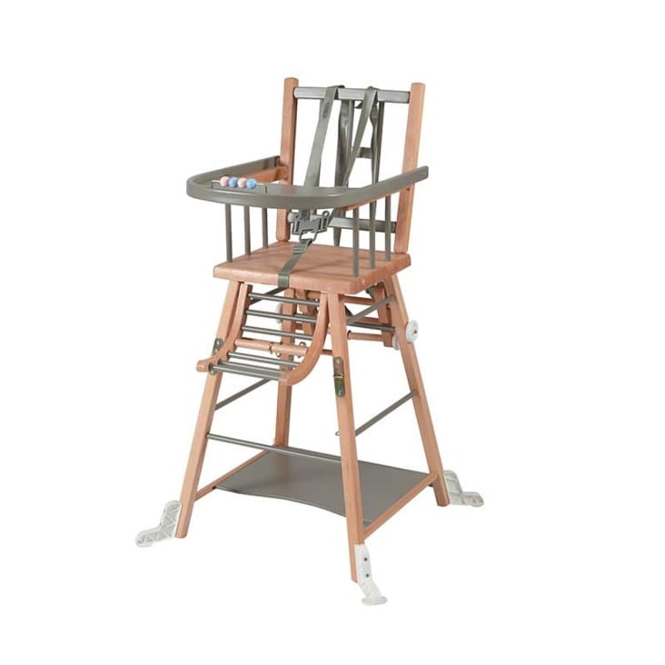 Chaise haute portable pour voyage – Sangles extra longues – Siège de chaise  haute de voyage qui se