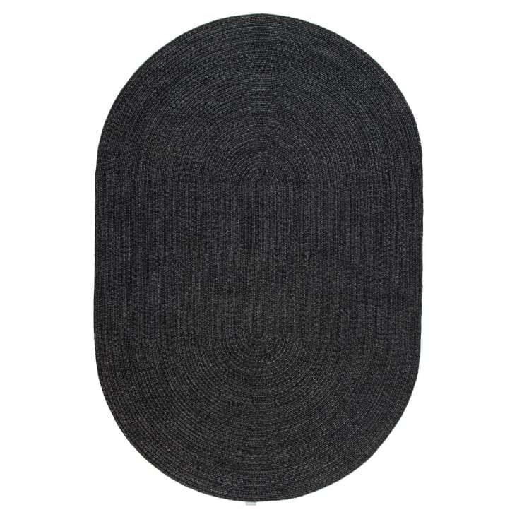 Tapis polypropylène Gipsy 120x170cm Crème et Anthracite - Mr.Bricolage