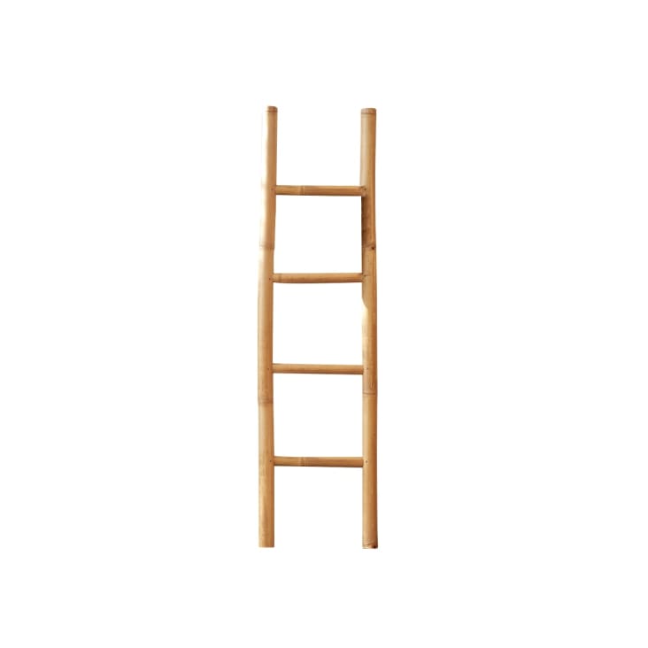 Portasciugamani In Bambù A 2 Barre - 85,5x27 Cm, Design Naturale Per Bagno Moderno - Foto 14