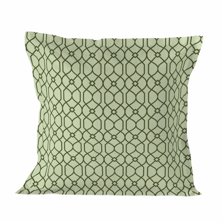 funda de almohada de algodón 50x70 cm Color zielony