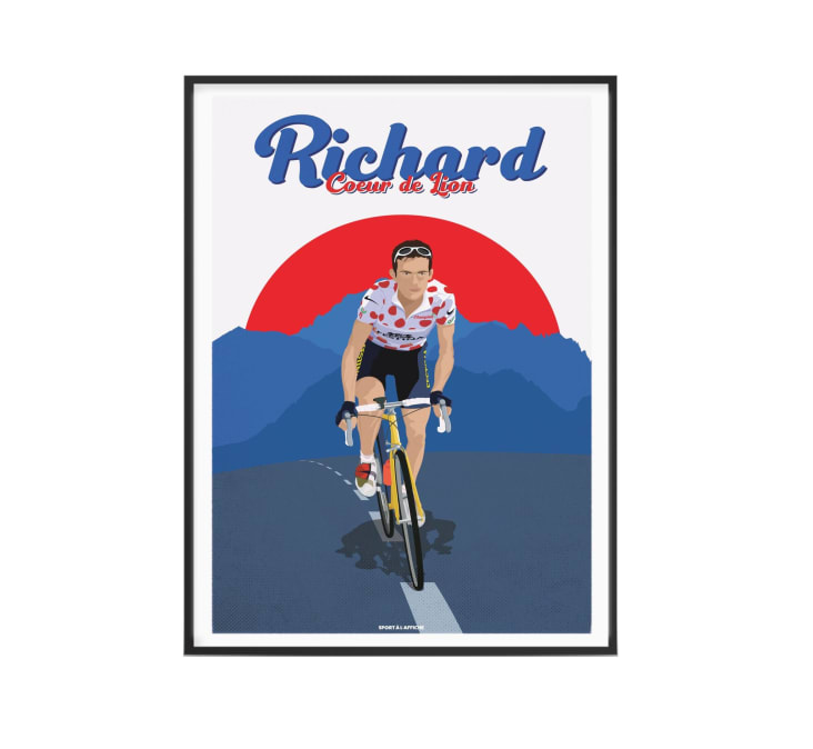Affiche Cyclisme - Richard Virenque 40 x 60 cm