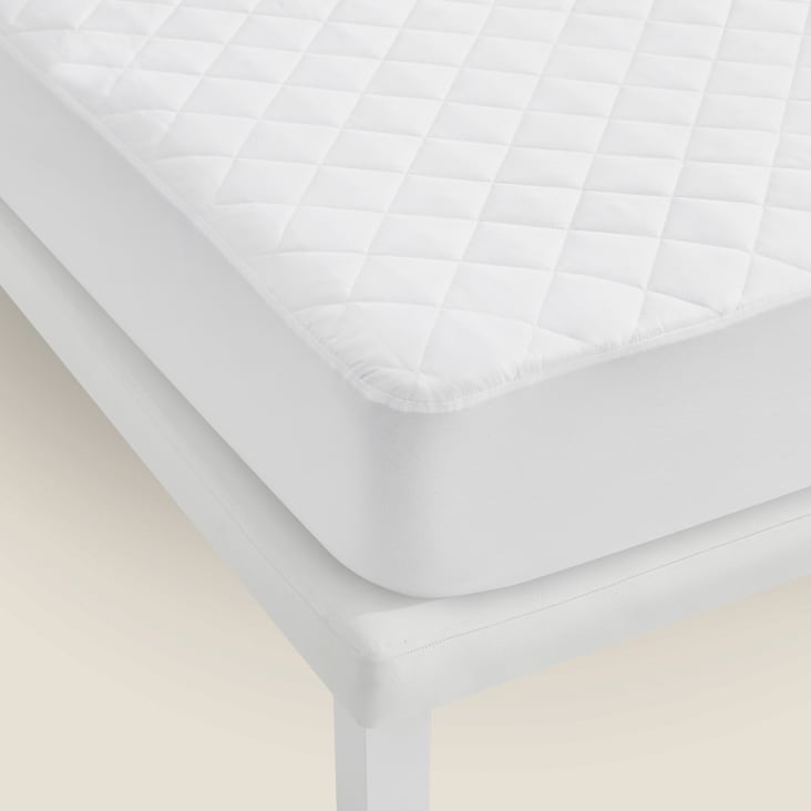 Protector colchón impermeable tejido plano