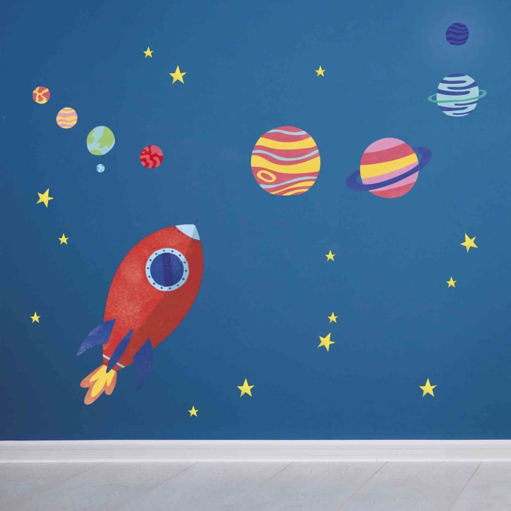 Sticker Mural Enfant - Planète Animaux