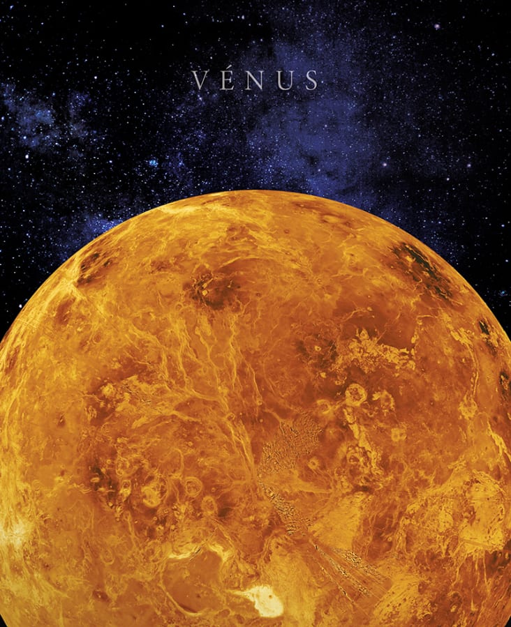 Tableau abstrait : Vénus