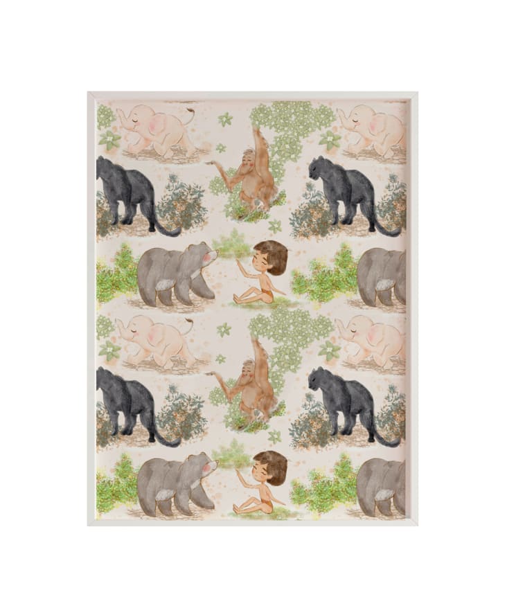 Wrendale Designs Stampa Incorniciata 'Cigno' – Quadro 23x23 Cm, Cornice Bianco Invecchiato, Da 'The Country Set' - 4