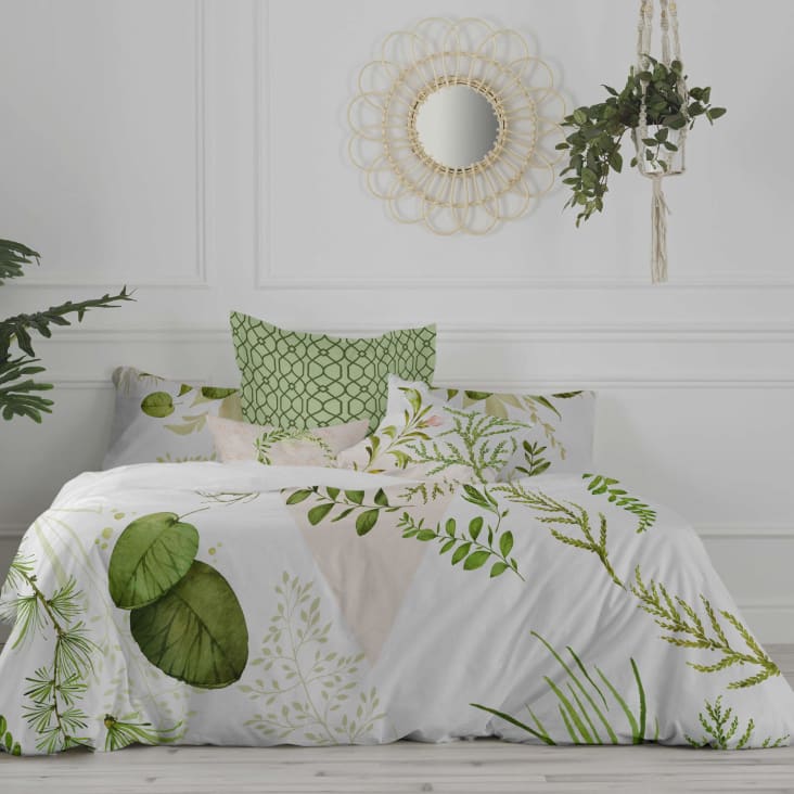 Funda nordica 100 algodon multicolor 140x200 cm cama 80