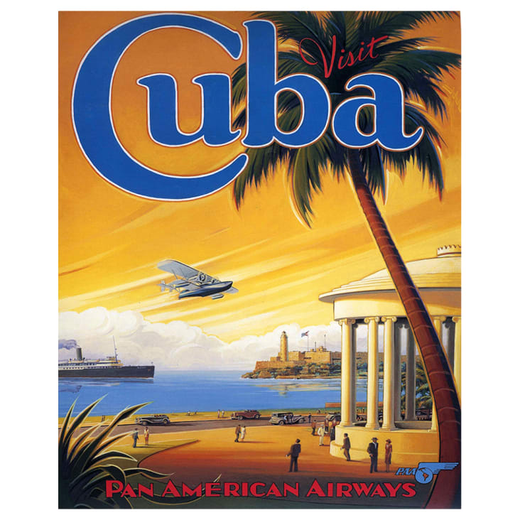 Cafetera Cubana Poster
