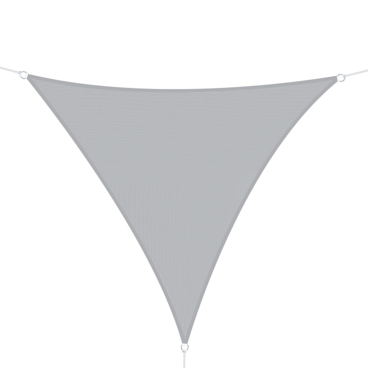 Toldo vela triangular 4 x 4 x 4 m - 320 g/m² - Antracita